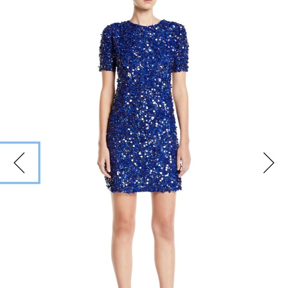 ZAC POSEN**Blue Sequined Dress**US 12**$4990 - Picture 4 of 8